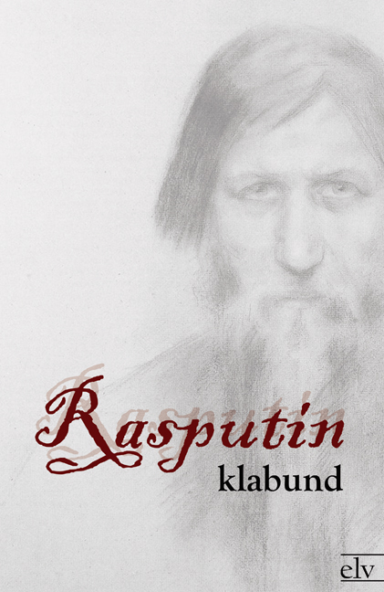 Cover des Titels Rasputin von Klabund 