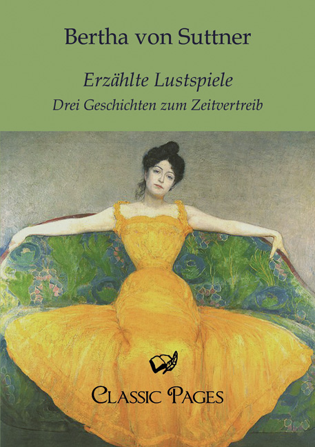 Cover des Titels Erzählte Lustspiele von Suttner Bertha von 