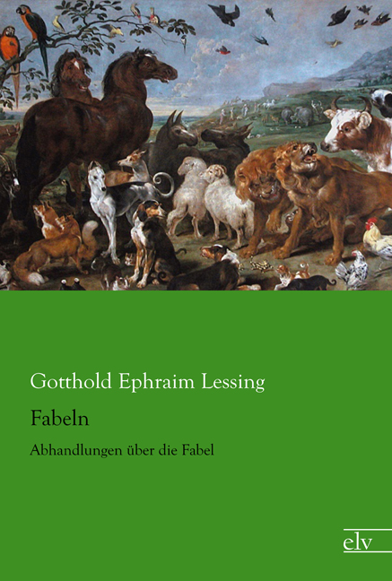 Cover des Titels Fabeln von Lessing Gotthold Ephraim